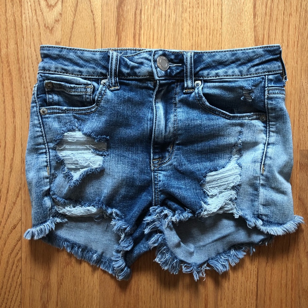 American Eagle high waisted shorts